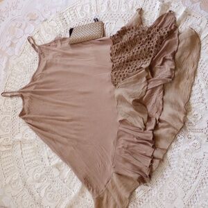 -BOHO Sleeveless Dress/Swimwear & Necklace Bundle